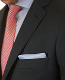 Dark Blue Suit Soft Slim End-On-End 100% Wool