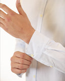White Casual Shirt 100% Cotton