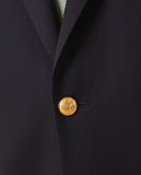 Blazer 100% Lã em Azul Escuro