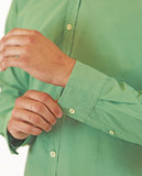 Green Casual Shirt 100% Cotton