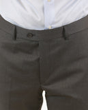 Pantalón Soft Slim 100% Lana Virgem en Gris