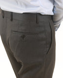 Pantalón Soft Slim 100% Lana Virgem en Gris