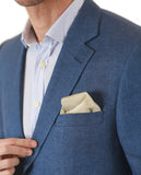 Americana 100% Lino en Azul