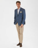 Casaco Sport 100% Linho em Azul