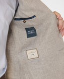 Americana 100% Lino en Gris Claro