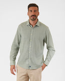 Camisa Casual em Verde