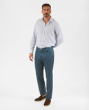Pantalón 5 Bolsillos Regular en Azul