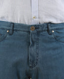 Pantalón 5 Bolsillos Regular en Azul