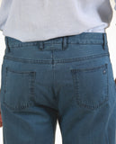 Pantalón 5 Bolsillos Regular en Azul