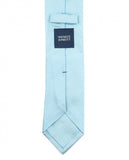 Turquoise Blue Tie 100% Silk