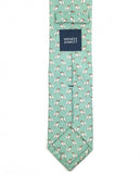 Light Green Tie 100% Silk