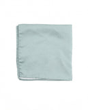 Light Green Pocket Squares 100% Silk