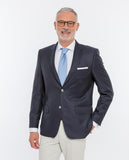 Blazer 100% Lã em Azul Escuro