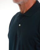 Dark Blue Short Sleeve Polo 100% Cotton
