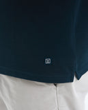 Dark Blue Short Sleeve Polo 100% Cotton