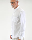 White Casual Shirt 100% Cotton
