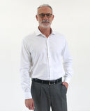Camisa Clássica 100% Algodão em Branco