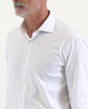 Camisa Clássica 100% Algodão em Branco