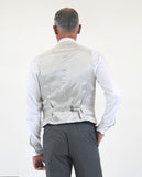 Light Grey Vest 100% Wool