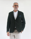 Dark Green Sports Jacket