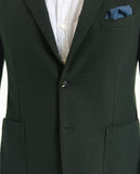 Dark Green Sports Jacket