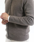 Light Brown Cardigan 100% Merino Wool