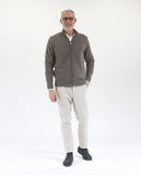 Light Brown Cardigan 100% Merino Wool