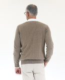 Light Brown Cardigan 100% Cashmere