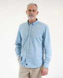 Blue Casual Shirt 100% Cotton