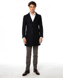 Dark Blue Overcoat