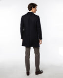 Dark Blue Overcoat