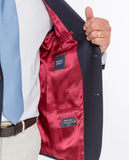 Blazer 100% Lã em Azul Escuro