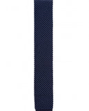 Corbata Seda Punto 100% Seda en Azul