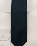 Corbata 100% Cashemira en Azul Petróleo