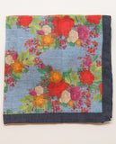 Light Blue Pocket Squares 100% Linen