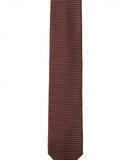 Corbata 100% Seda en Burdeos Oscuro