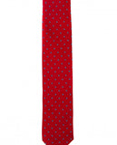 Corbata 100% Seda en Rojo