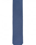 Corbata 100% Seda en Azul Oscuro