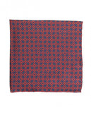 Pañuelo de bolsillo 100% Seda en Azul Oscuro