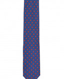 Corbata 100% Seda en Azul Oscuro