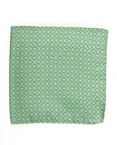 Pañuelo de bolsillo 100% Seda en Verde