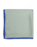 Lenço de Bolso 100% Seda em Verde Claro