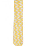 Corbata 100% Seda en Amarillo Claro