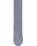 Corbata 100% Seda en Azul Oscuro