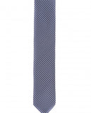 Corbata 100% Seda en Azul Oscuro