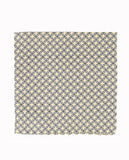 Lenço de Bolso 100% Seda em Amarelo Claro